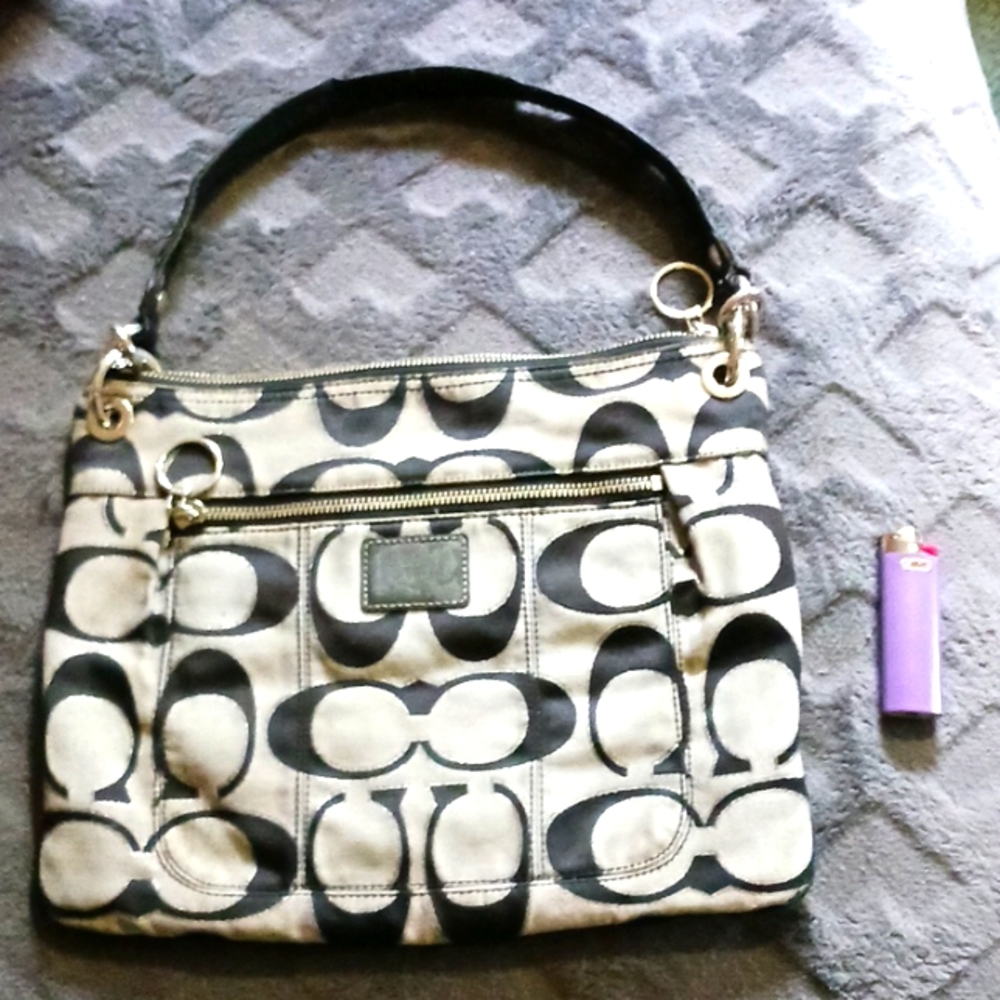 Coach cloth purse